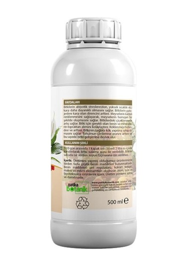 500 Ml Genel Bitki Besini - Topraktan