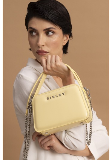 Sisley Kadın El Çantası C.sly 111 Sarı