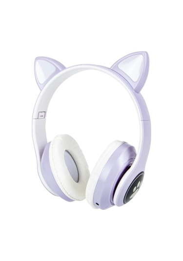 Larimar Kedi Figürlü Bluetooth Kulaklık Çok Renkli