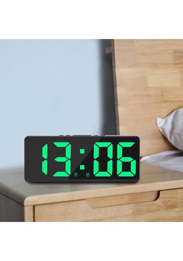 Suntek Dijital Elektronik Çalar Saat Erteleme Usb Geniş Ekran