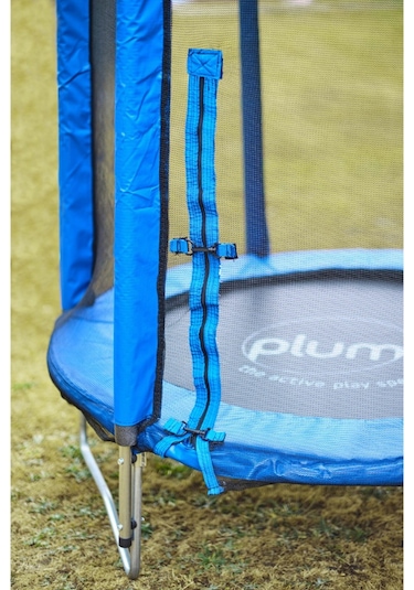 Plum File Korumalı Trambolin - 4 Ft - Mavi Çok Renkli