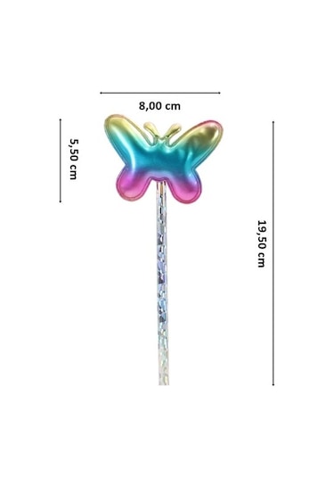 Rainbow Kelebek Kurşun Kalem