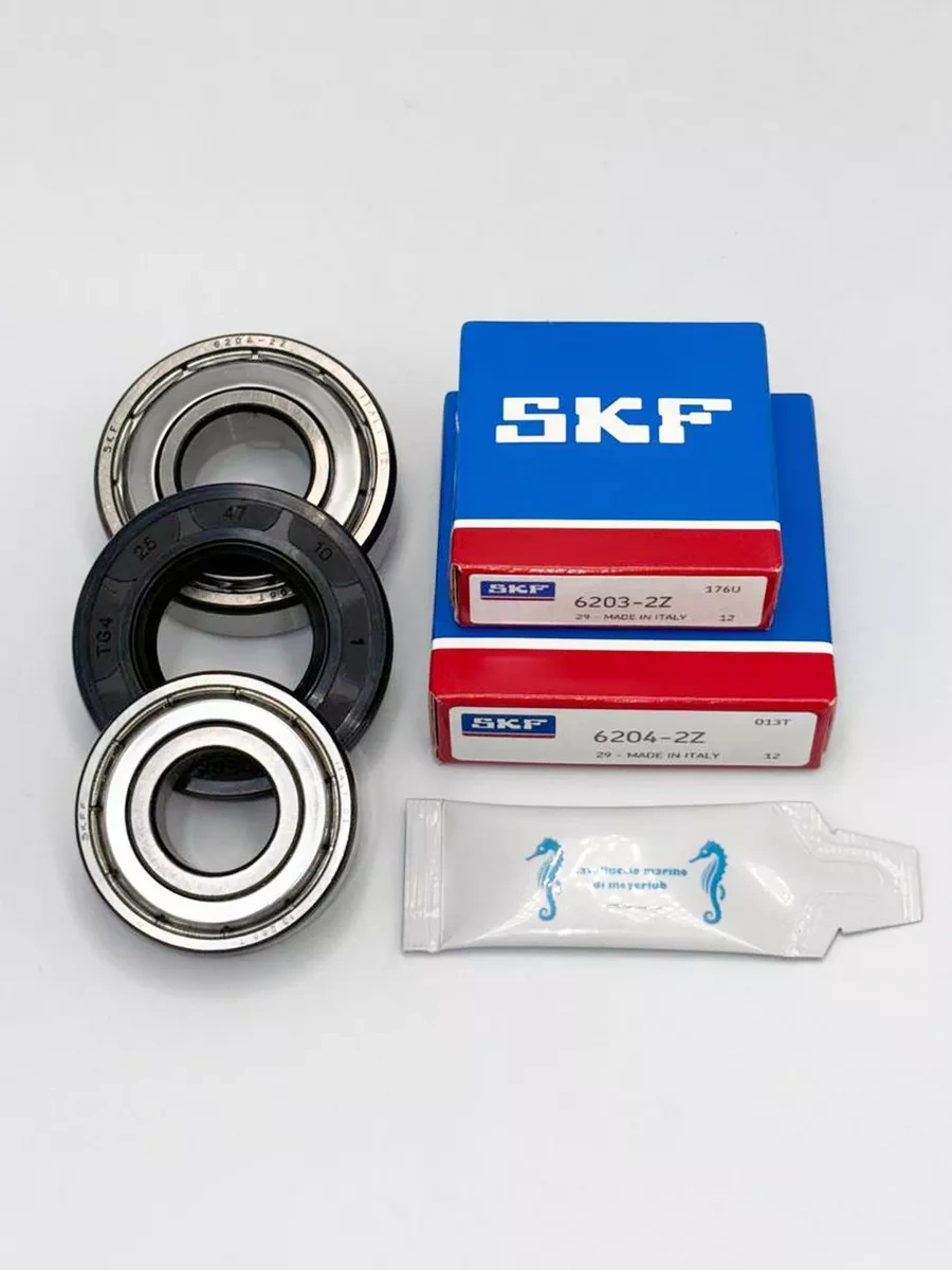 Skf Indesit Ve Ariston İçin 6203, 6204 2z, 25 47 10 Tamir Seti 187908697