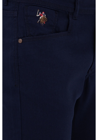 U S Polo Assn Slim Fit Lacivert Erkek Pantolon 1600040 001