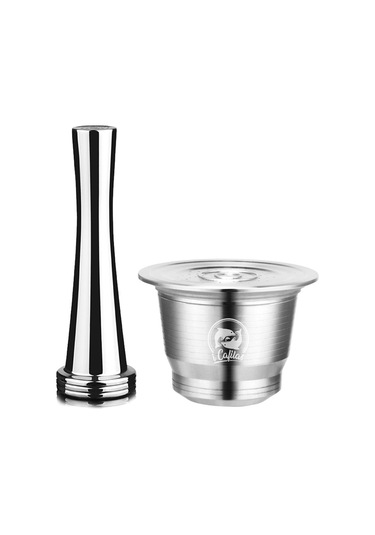 Suntek Tamperli Nespresso Için Kaşıklı Doldurulabilir Kahve