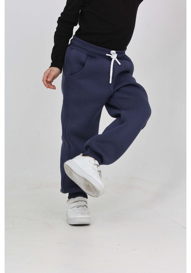 Toontoy Erkek Çocuk Cool Nakışlı Eşofman Alt İndigo