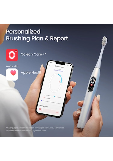 Oclean X Pro Digital Şarjlı Diş Fırçası Mavi