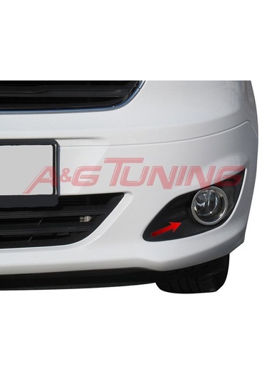 Courier Krom Sis Farı Çerçevesi 2014-2017 Tk 2 Prç Paslanmaz Çeli N11.4196