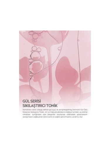 Dermokil Doğal Gül Suyu Canlandırıcı ve Sıkılaştırıcı Tonik 200 ML