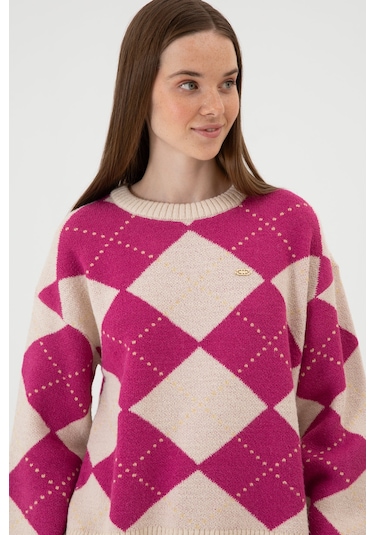 U.s. Polo Assn. Kadın Krem Kazak /triko 50314665-vr071 Krem