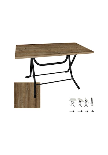 Klasik Katlanır Werzalit Tabla Masa 80x140