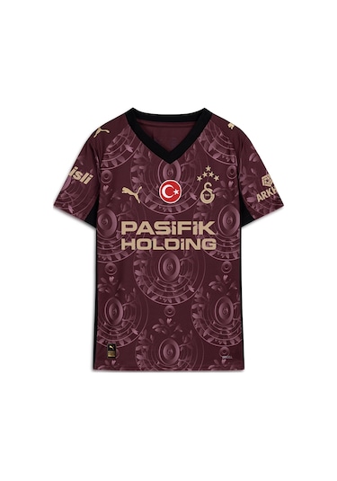 Puma Galatasaray 2025/2026 Çocuk Alternatif Forma 77982003 Kırmızı