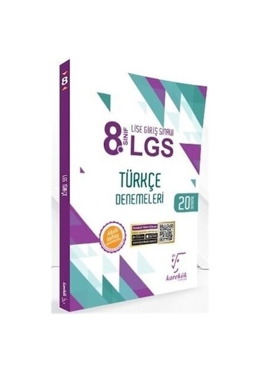 8. Sınıf Lgs Türkçe 20 Deneme / Kolektif
