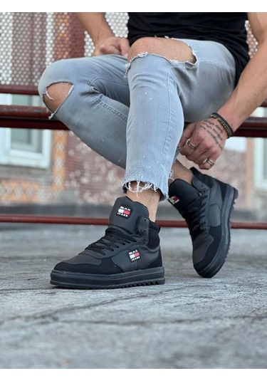 Wagoon Wg220 Kömür Erkek Yarım Bilek Bot Çok Renkli