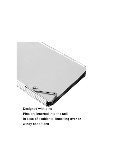 Sones Aotu At6344-1 10 Adet / Set Açık Hava Kamp Pimli Alüminyum Ocak Ön Camı