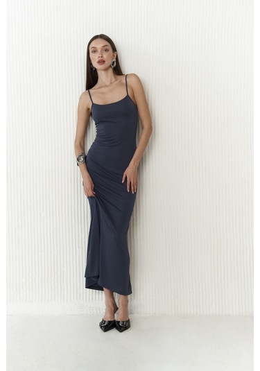 Ferry Lacivert Basic Elbise Lacivert