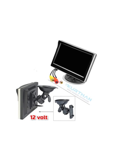 5 İnç Araç Monitörü Twogo - 55c Kamerasız 12 Volt