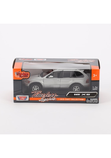 Motormax 1:24 Bmw X5 Gri Diecast Model Araba