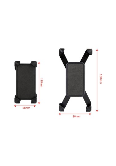 360 Dönen Bisiklet Bisiklet Telefon Tutucu Gidon Montajı