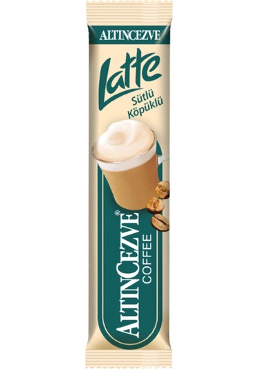 Altıncezve Latte Sütlü Köpüklü 10 Lu Paket Tek İçimlik 16 Gr X 10 Adet Öğütülmüş