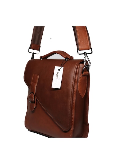 Bizoon bzn264 Hakiki Deri Omuz Askılı El Çantası 21x24