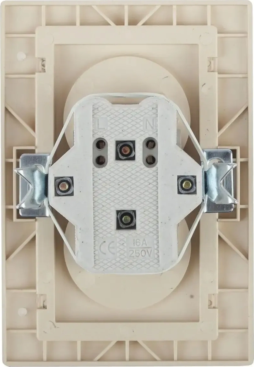 Intro Plano Çiftli Gömme Priz Topraklamasız 16a-250v 262136494 1-204-05