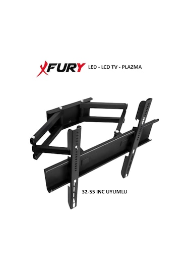 Fury Hareketli Lcd Led Televizyon Duvar Asma Aparatı 32-55"ınch Tv Askı Aparatı