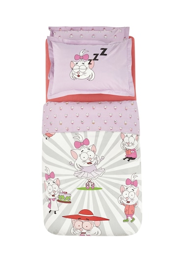 Karaca Home X Kral Şakir Canan Tek Kişilik Nevresim Takımı 200.22.14.0392