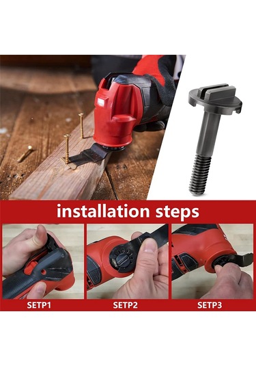 Nayomiglow 06-75-0025 Milwaukee 2626-20 M18 Çok Amaçlı Alet İçin Bıçak Destek Pedi Vida Değişimi 4x2x2cm