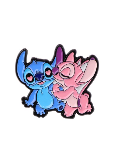 Sevimli Çizgi Film Dikiş Emaye Iğneler Anime Uzaylı Broş Yaful Iğneleri Rozet 9 9 Çok Renkli