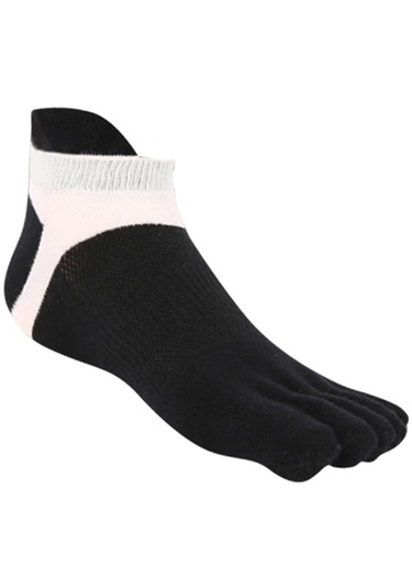 Homyl Erkekler Ve Kadınlar Için Ayak Bileği Çorap Pamuklu Siyah