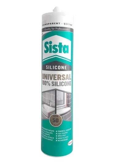 Sista Universal Silikon Şeffaf- 280ml
