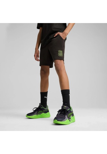 Puma Puma X Tmnt Relaxed Shorts Çocuk Sort 63008701 Siyah