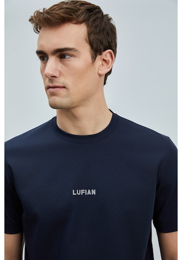 Lufian Erkek T Shirt 111020235 Lacivert Lacivert