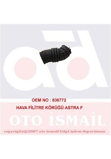 Doğru Kauçuk 778 Hava Filtre Körügü Astra F G Vectra A Corsa A B C