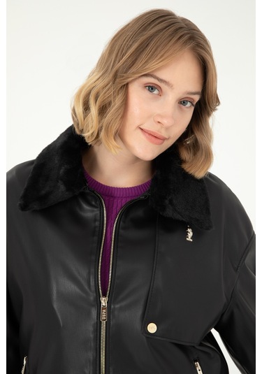 U.s. Polo Assn. Kadın Siyah Deri Mont-kaban 50297228-001 001sıyah U.s. Polo Assn. Kadın Siyah Deri Mont-kaban 50297228-001 001sıyah