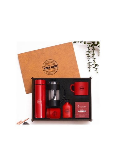 Vıp Ahşap Kutulu Kurumlara Özel Hediye Seti 3626-24