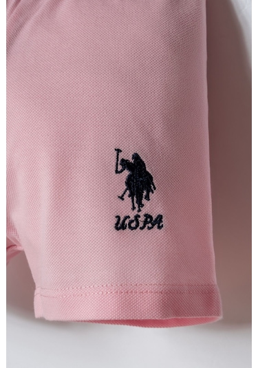 U.s. Polo Assn. Kız Bebek Lacivert Şort Takım Lacivert