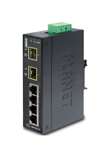 Planet PL-ISW-621TF Endüstriyel Tip Yönetilemeyen Ethernet Switch