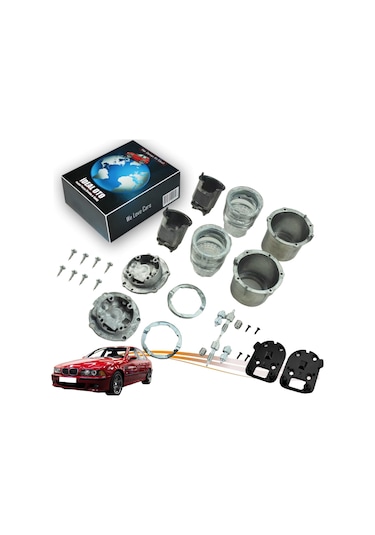 Bmw 5 E39 M5 Yuvarlak-tip Yukarı Katlanır Ayna Seti Sol Ve Sağ Takım
