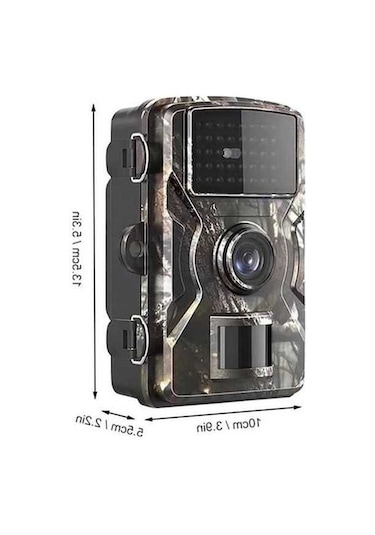 Pazly Ankatek Fotokapan Kamera 12mp 1080p Doğa Outdoor Gece Görüşlü K Yeşil Yeşil