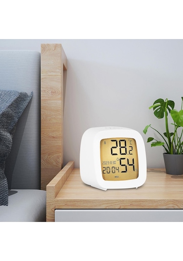 Suntek Kompakt Dijital Çalar Saat Başucu Saati 12/24h Ofis