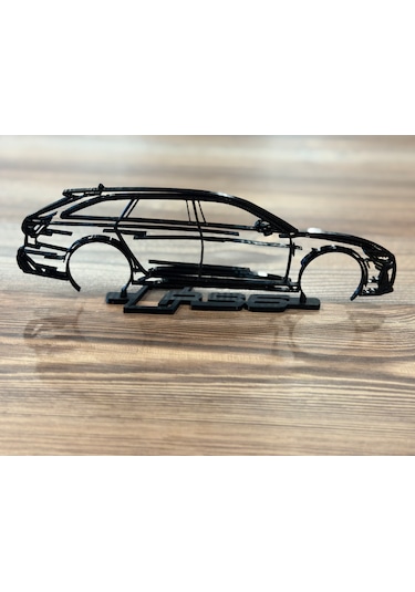 Audi Rs6 Silüet Masa,duvar Dekoru