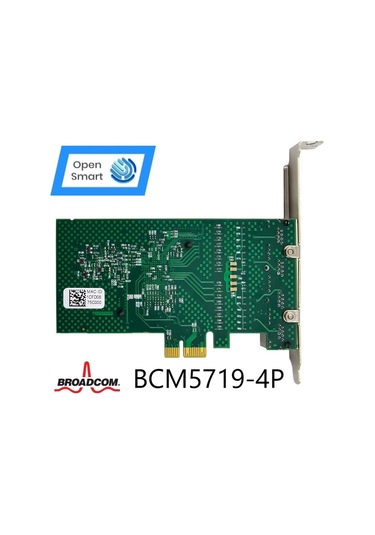Open Smart 4 Port Broadcom BCM5719-4P Ethernet Kart - OPS7209BCM