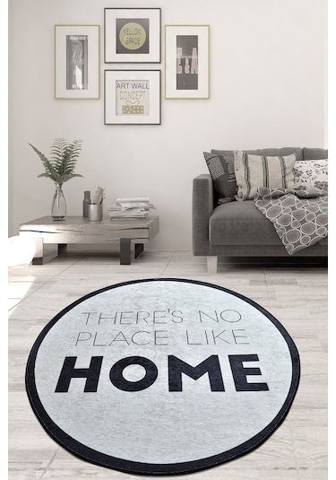 Like Home Djt Çap 140 Cm Kaymaz Taban Dekoratif Halı