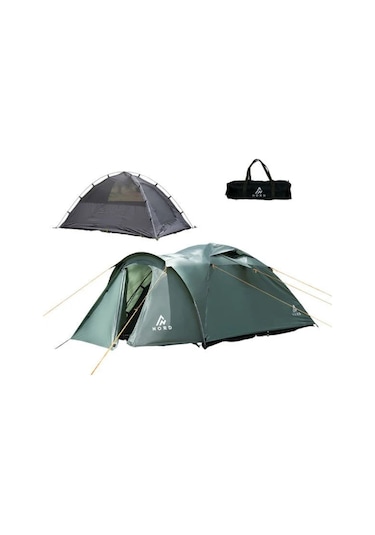 Orcamp Nord Çantalı 4 Kişilik Çadır Out-3020 Yeşil