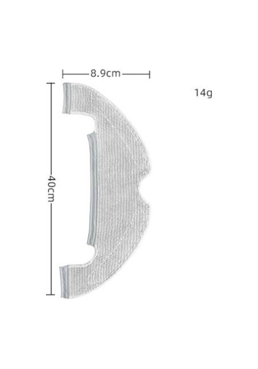 Markingyes 11 Adet Xiaomi Mijia Için Uygun Stytj05zhm Süpürme Robotu Aksesuarları Paspas Ana Fırça Yan Fırça Filtre Ekranı Toz Torbası Süpürge Yedek Parçaları