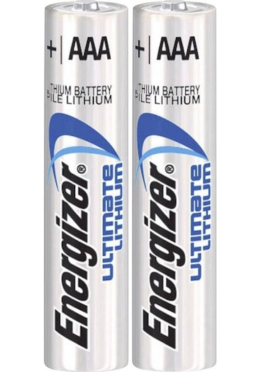Energizer E92 Ultimate 1.5 V Lityum AAA İnce Kalem Pil 2'li