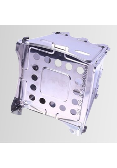 Nurgaz Ng-Iak İnox Paslanmaz Ateş Kutusu Açık Gri