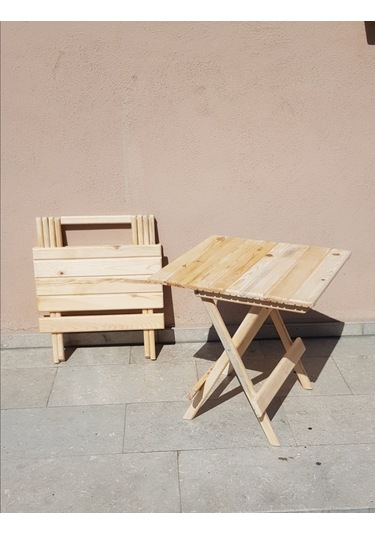 Dosswood Katlanır Piknik Masası Ve Bahçe Masası Bej